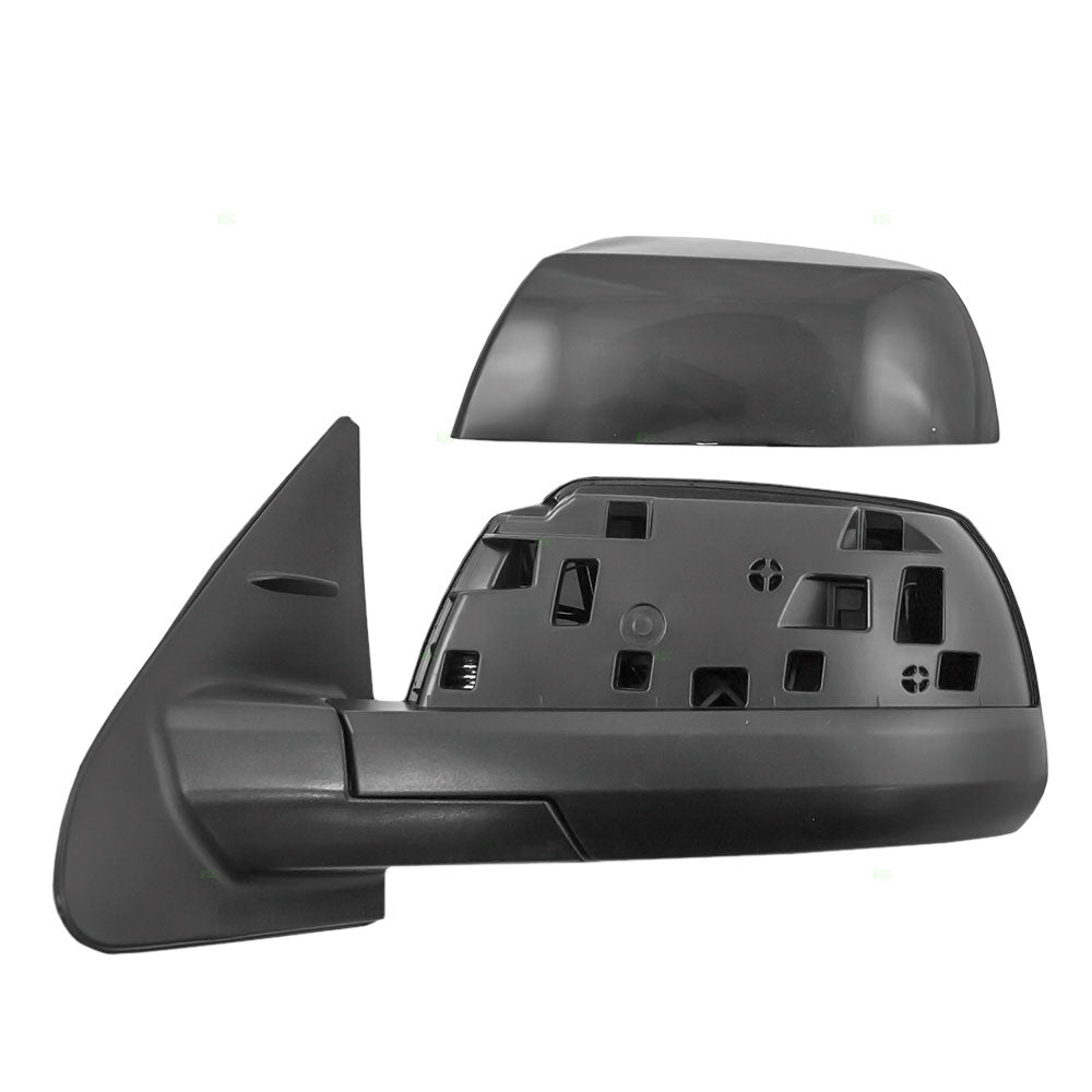 Brock Replacement Drivers Power Side View Mirror Heated Compatible with 14-17 Sequoia 87940-0C500-C0