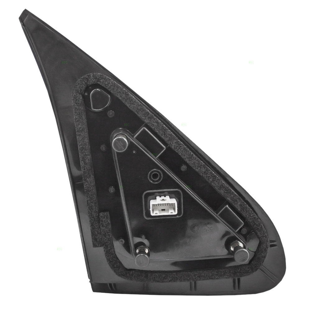 Brock Replacement Drivers Power Side View Mirror Heated Compatible with 14-17 Sequoia 87940-0C500-C0