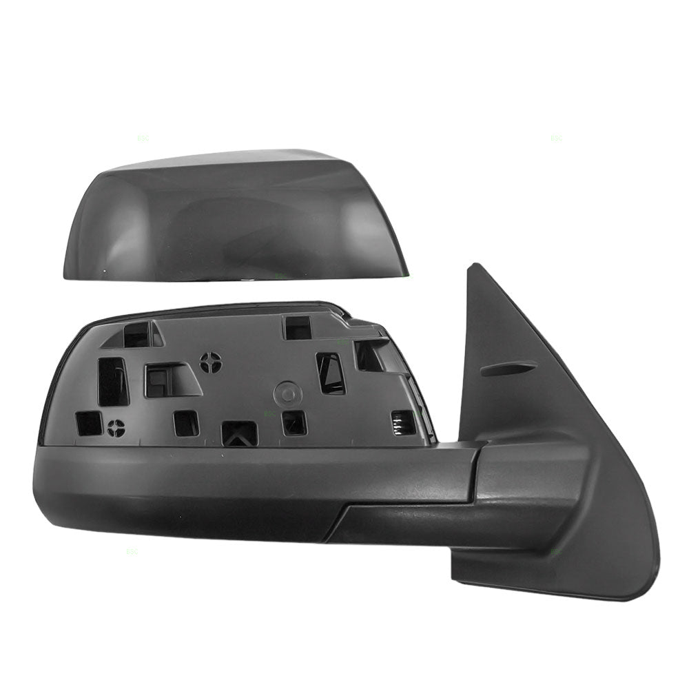 Brock Replacement Passengers Power Side View Mirror Heated Compatible with 14-17 Sequoia 87910-0C500-C0