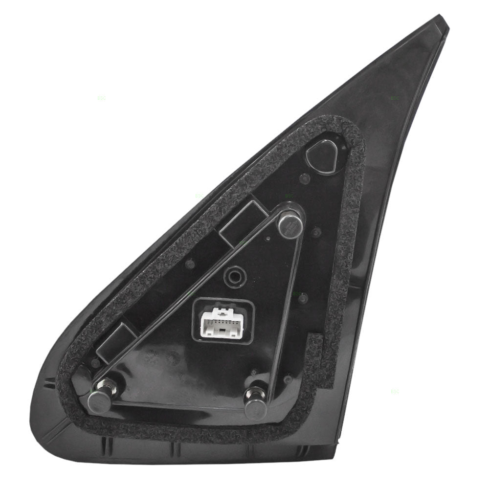 Brock Replacement Passengers Power Side View Mirror Heated Compatible with 14-17 Sequoia 87910-0C500-C0