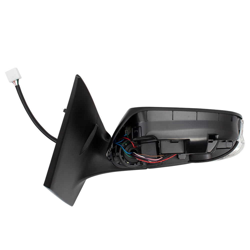 Brock Replacement Pair Set Power Folding Side View Mirrors Heated Signal Compatible with 2016 iM 2017-2018 Corolla iM 8794012E90 8791012F50