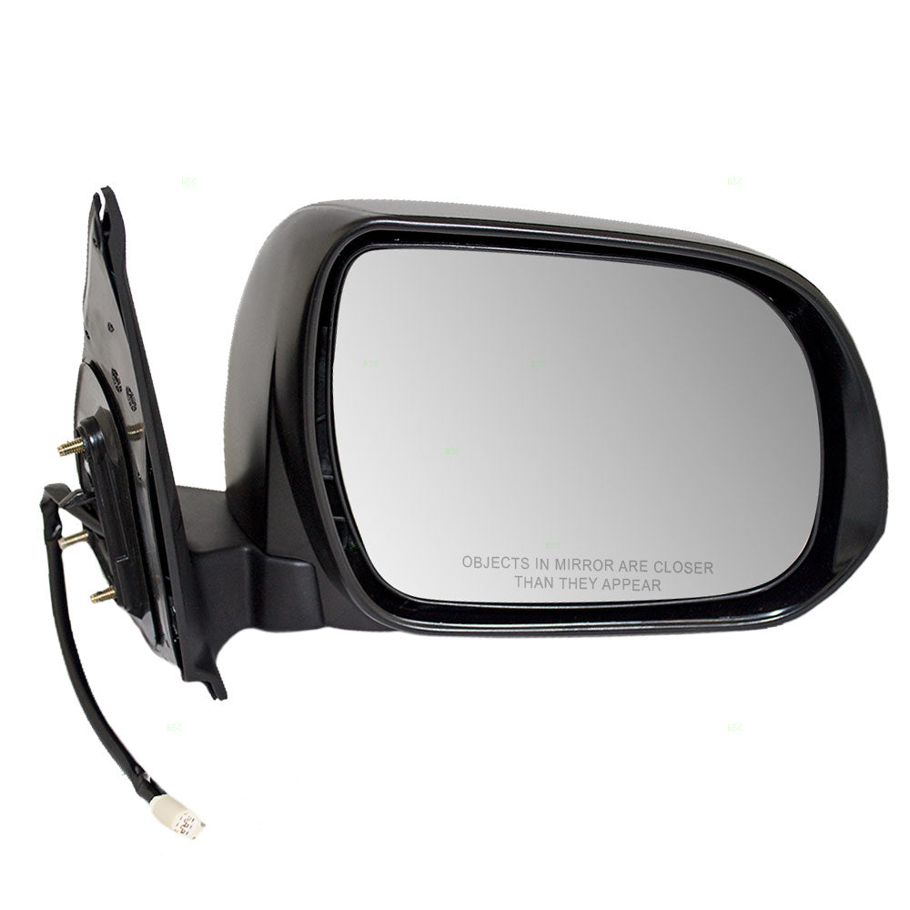Fits Toyota Tacoma Truck 12-15 Passengers Side Power Textured Mirror Assembly