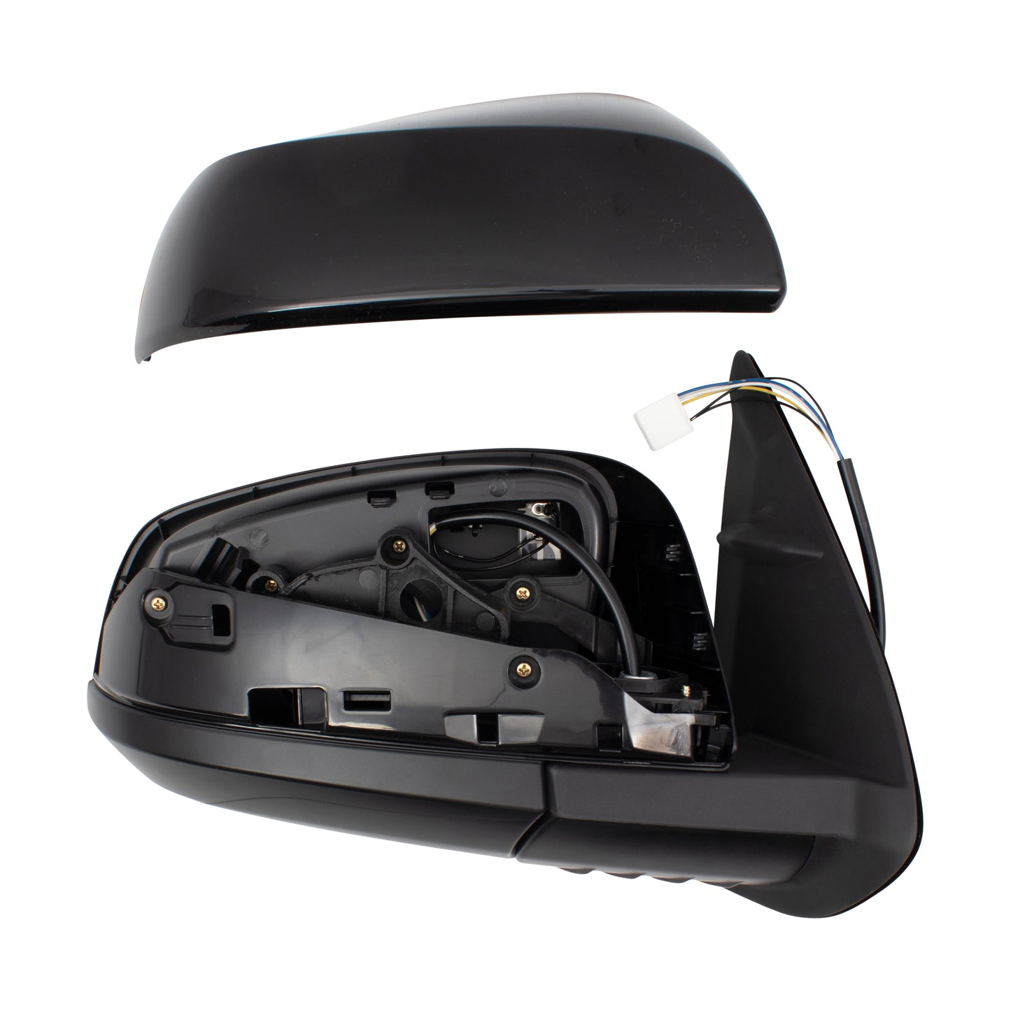Brock Replacement Passengers Power Side View Mirror Heated Compatible with 2016-2018 Tacoma Pickup Truck 8791004220