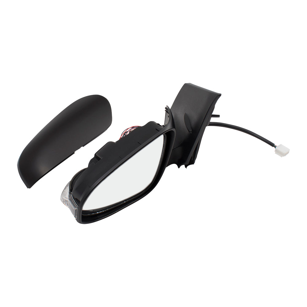 Brock Replacement Drivers Power Side View Mirror Heated Signal Left Compatible with 16-18 Tacoma Pickup Truck 8794004240
