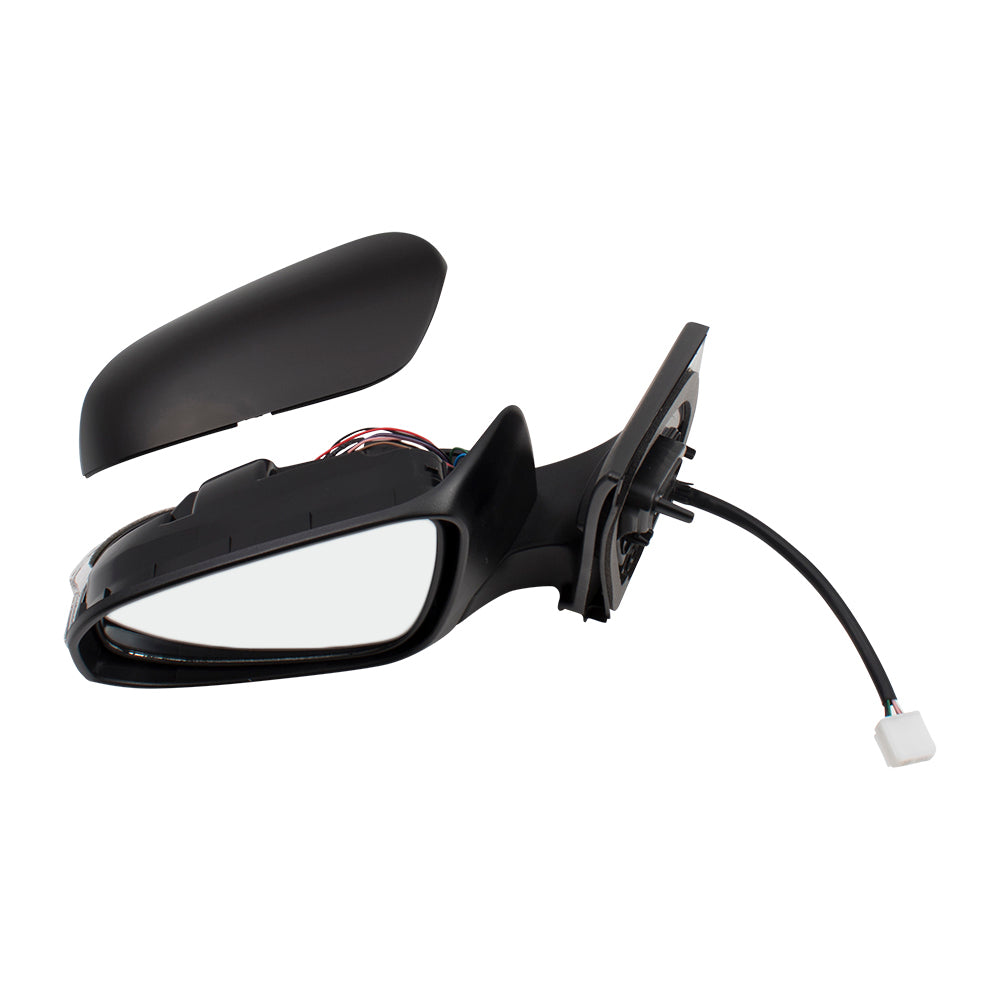 Brock Replacement Drivers Power Side View Mirror Heated Signal Left Compatible with 16-18 Tacoma Pickup Truck 8794004240