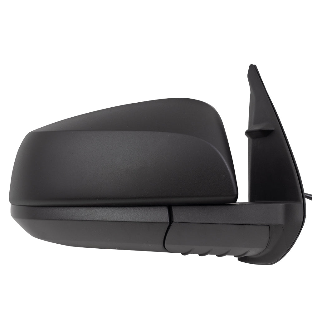 Brock Replacement Pair Set Power Folding Side View Mirrors Heated Textured Compatible with 16-23 Tacoma Pickup Truck 8794004230 8794504050 8791004220 8791504050