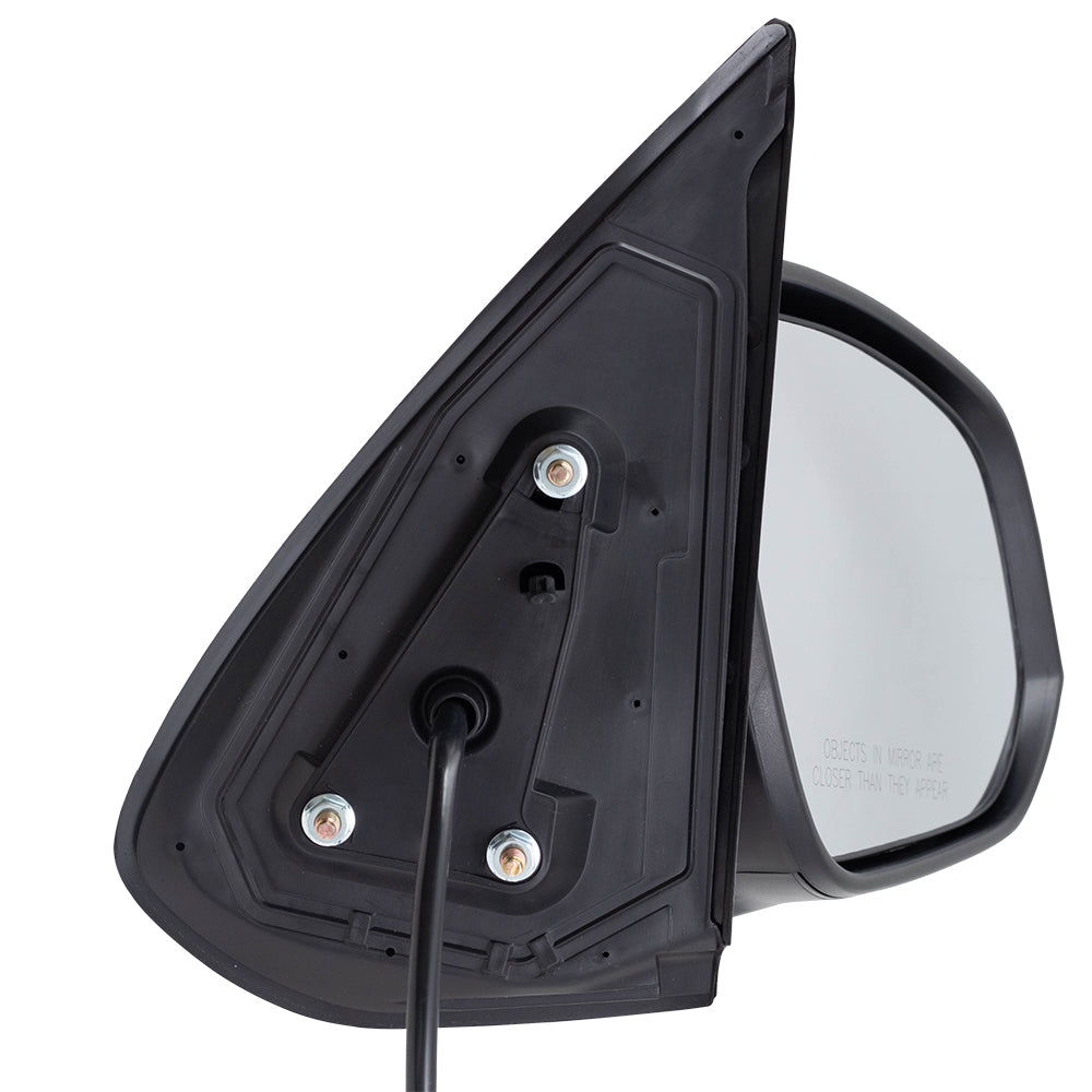 Brock Replacement Passengers Power Folding Side View Mirror Heated Textured Compatible with 16-23 Tacoma Pickup Truck 8791004220 8791504050 TO1321348