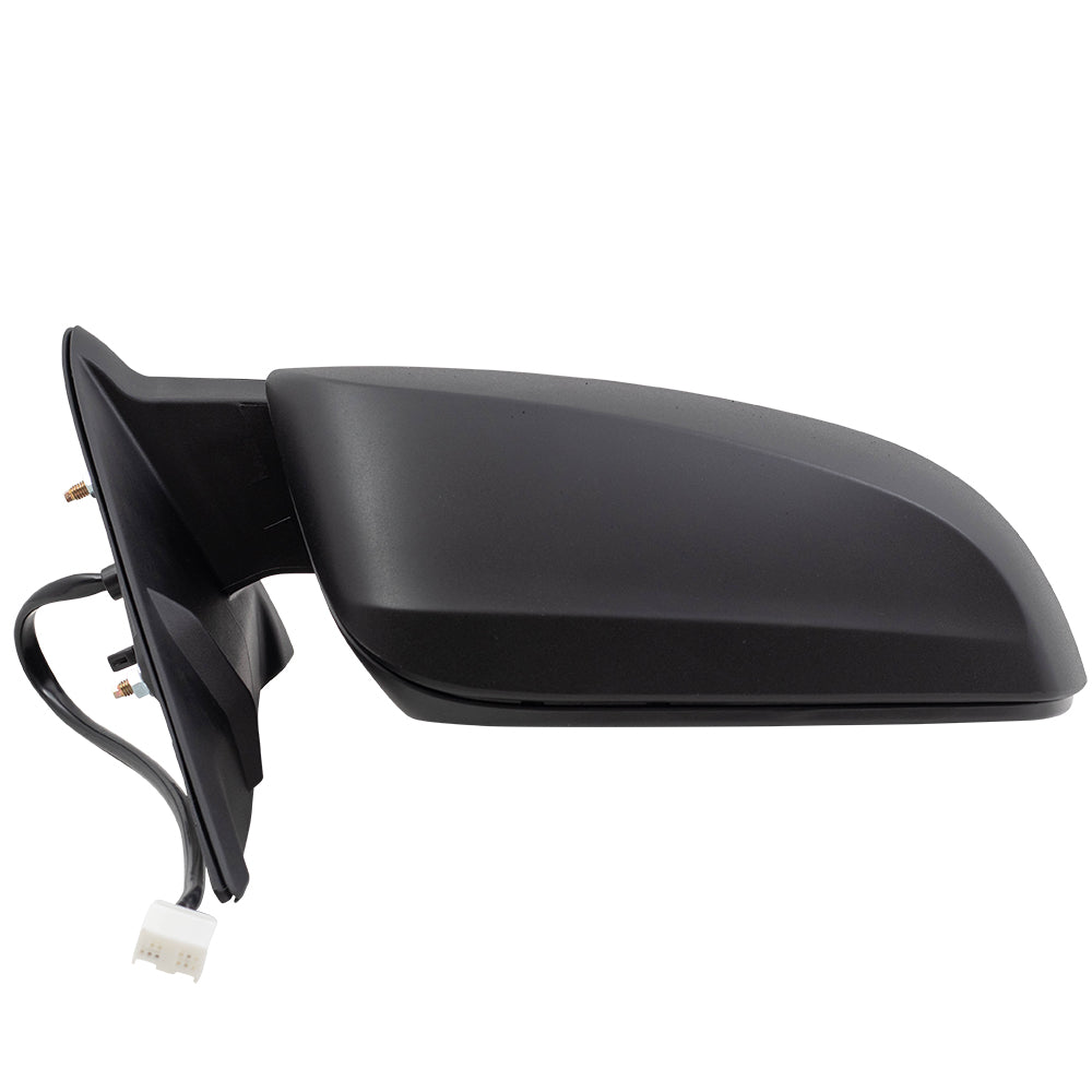 Brock Replacement Passengers Power Folding Side View Mirror Heated Textured Compatible with 16-23 Tacoma Pickup Truck 8791004220 8791504050 TO1321348