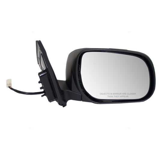 Brock Replacement Passengers Power Side View Mirror Heated Compatible with 2006-2008 Rav4 8791042880