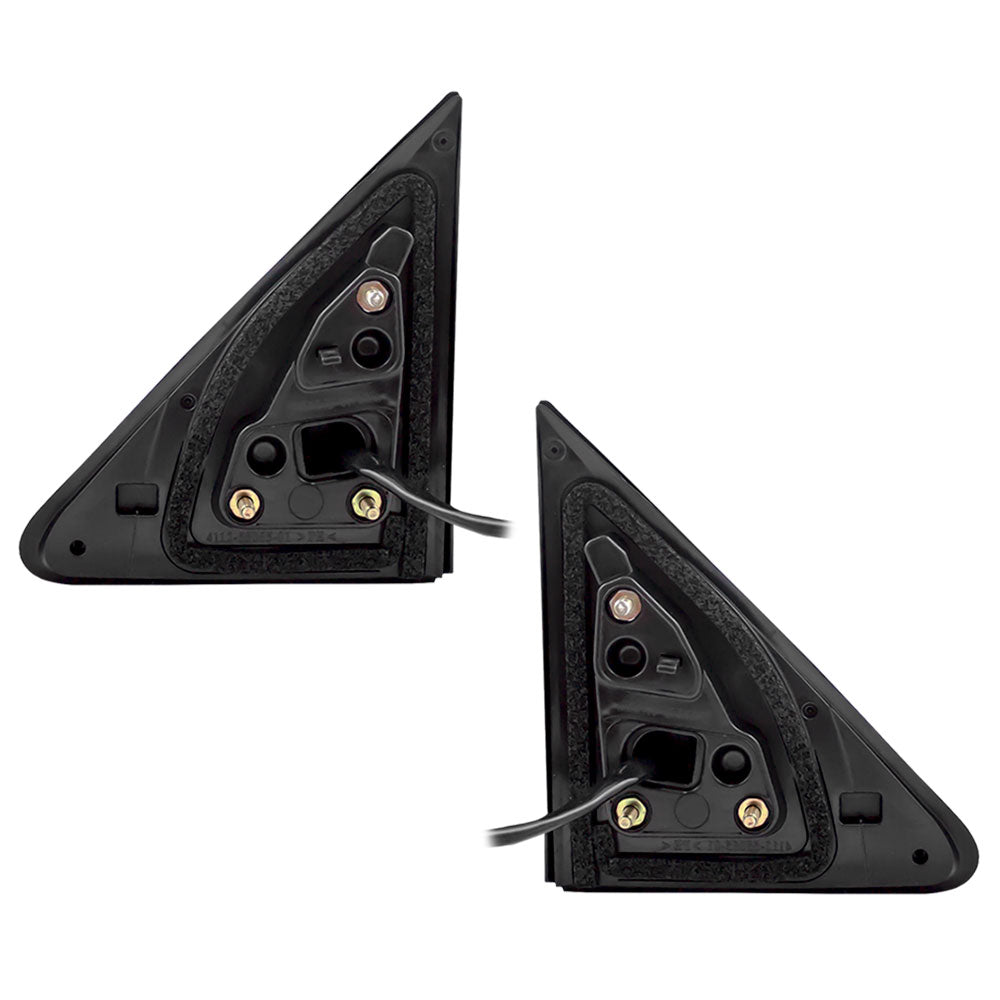 Brock Replacement Pair Set Power Side View Mirrors Heated Signal Compatible with 2014-2016 Highlander 87940-0E130 87910-0E140