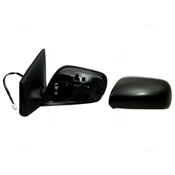 Brock Replacement Drivers Power Side View Mirror Heated Compatible with 2009-2013 Corolla 8790902A81