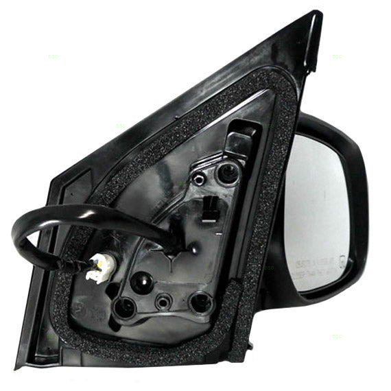 Brock Replacement Passengers Power Side View Mirror Heated Compatible with 2009-2013 Corolla 8790802B01