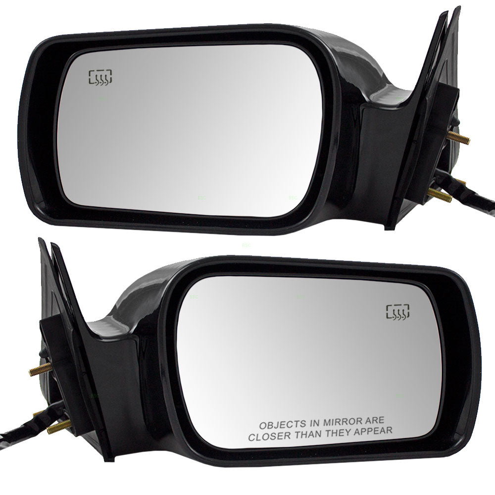 Brock Replacement Driver and Passenger Power Side View Mirrors Heated Memory Compatible with 00-04 Avalon 87940AC030C0 87910AC031C0