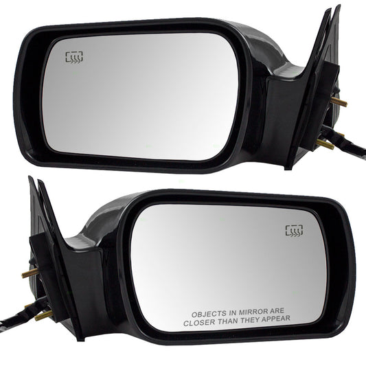 Brock Replacement Driver and Passenger Power Side View Mirrors Heated Memory Compatible with 00-04 Avalon 87940AC030C0 87910AC031C0