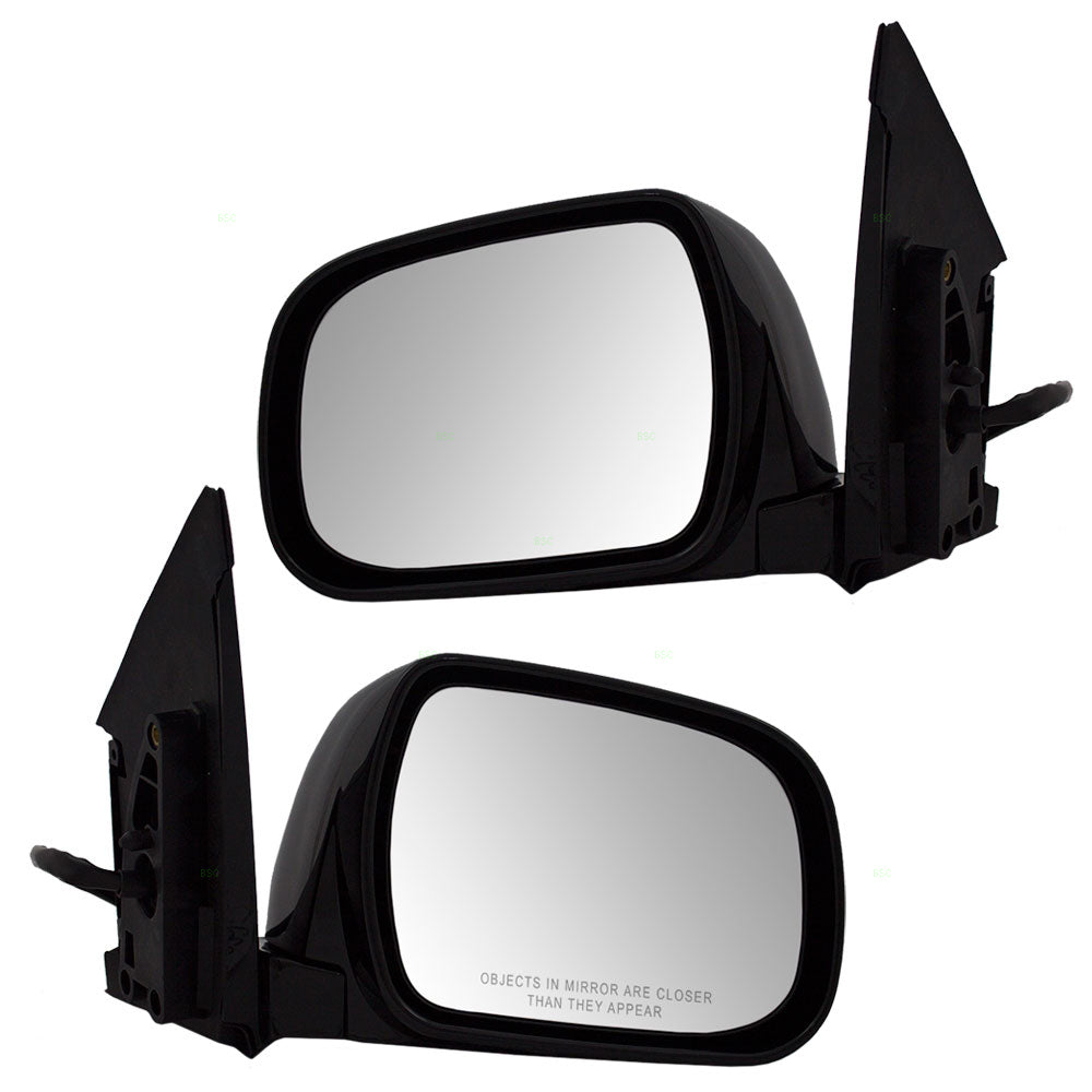Brock Replacement Driver and Passenger Power Side View Mirrors Heated Compatible with 04-06 RX 330 07-09 RX 350 06-08 RX 400h 8794048230C0 8791048230C0