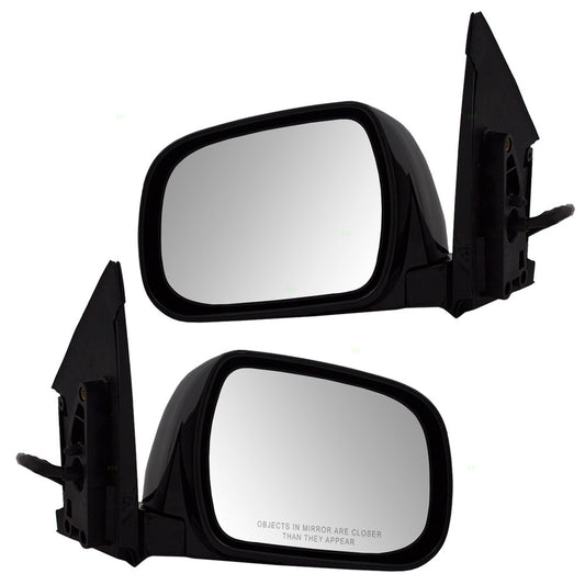Brock Replacement Driver and Passenger Power Side View Mirrors Heated Compatible with 04-06 RX 330 07-09 RX 350 06-08 RX 400h 8794048230C0 8791048230C0