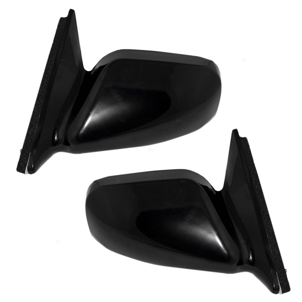 Brock Replacement Driver and Passenger Power Side View Mirrors Heated Compatible with 1997-2001 Camry US Japan 87940-33230-C0 87910-AA040-C0