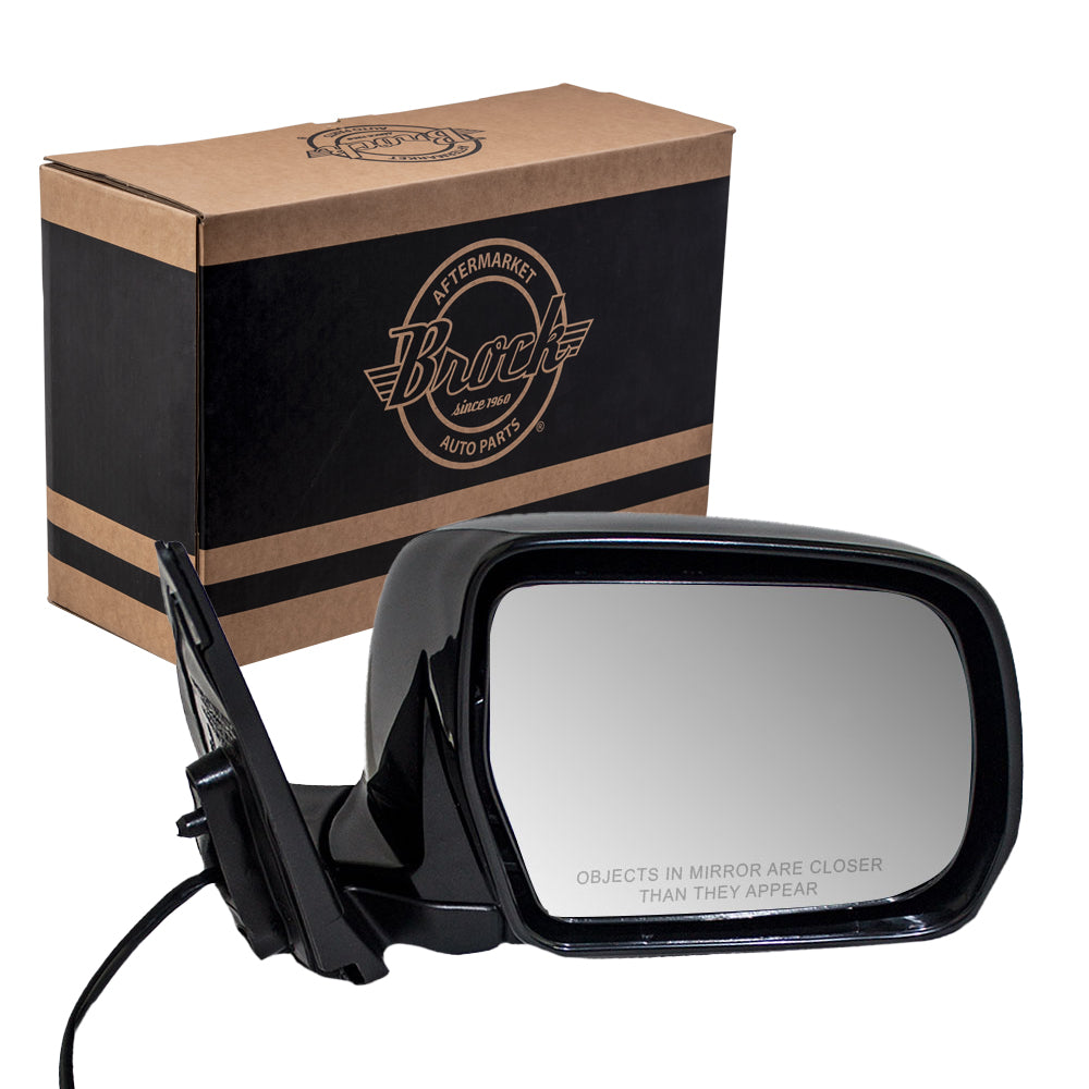 Brock Replacement Passengers Power Side View Mirror Heated Compatible with 2001-2007 Highlander 2006-2007 Highlander Hybrid 8791048160C0