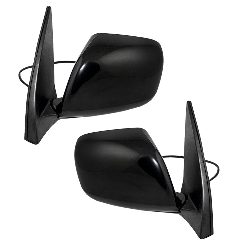 Brock Replacement Driver and Passenger Power Side View Mirrors Heated Compatible with 2001-2007 Highlander 2006-2007 Highlander Hybrid 8794048160C0 8791048160C0