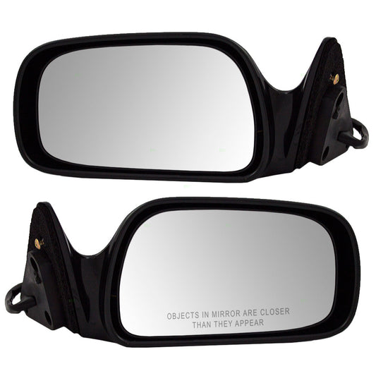 Brock Replacement Driver and Passenger Power Side View Mirrors Heated Compatible with 1999-2003 Solara 87940AA070C0 87910AA070C0