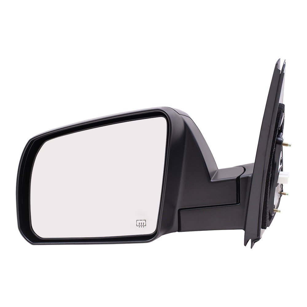 Brock Replacement Driver and Passenger Power Side View Mirrors Heated Textured Compatible with 14-19 Tundra Pickup Truck 87940-0C460 87910-0C440