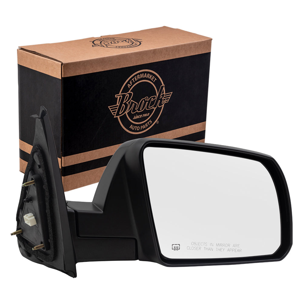 Brock Replacement Passengers Power Heated Side Mirror Compatible with 2014-2018 Tundra 879100C380C0 87910-0C380-C0