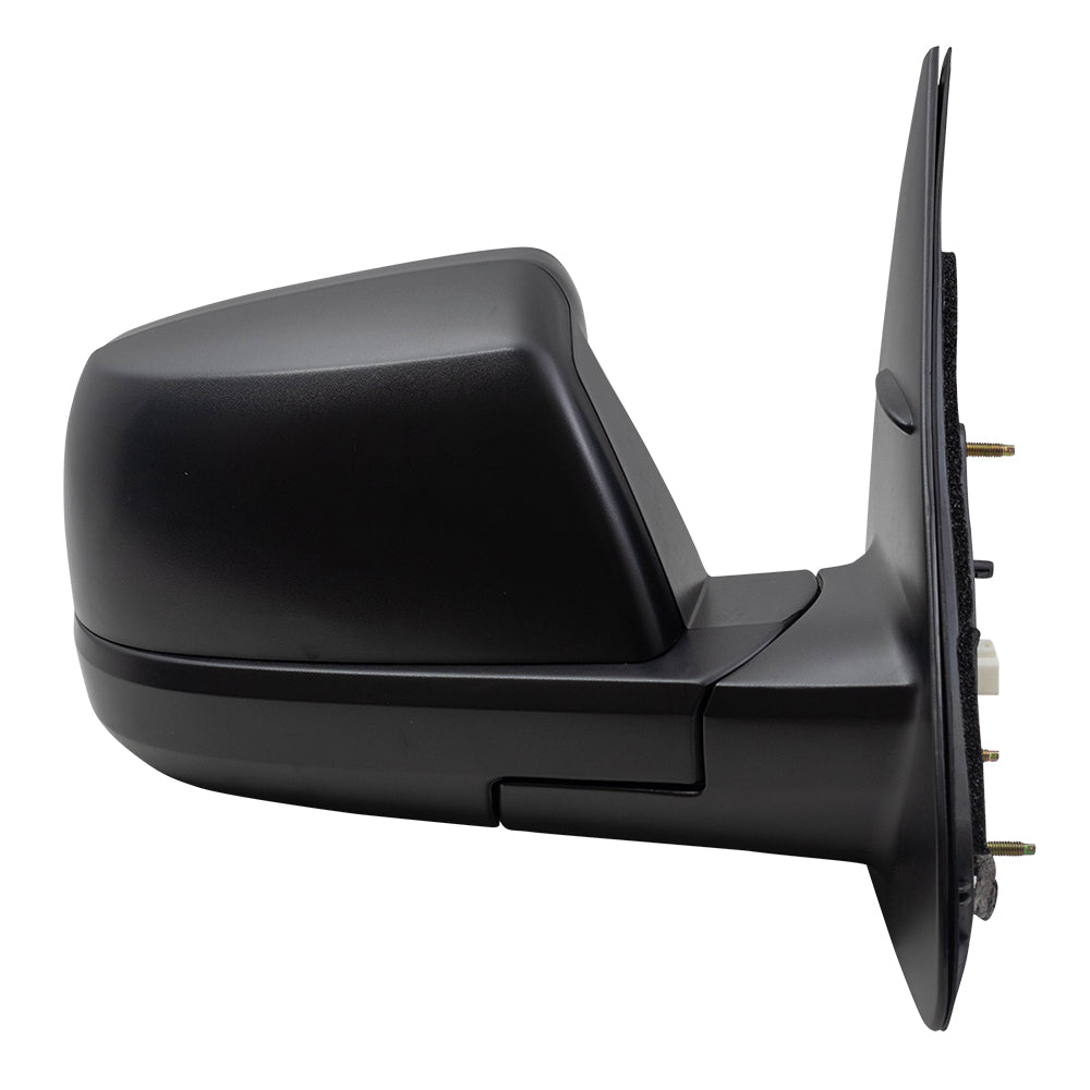 Brock Replacement Pair Driver and Passenger Set Heated Blind Spot Detection Manual Folding Side Power Mirrors Compatible with 2014-2019 Tundra 879400C420 879100C400