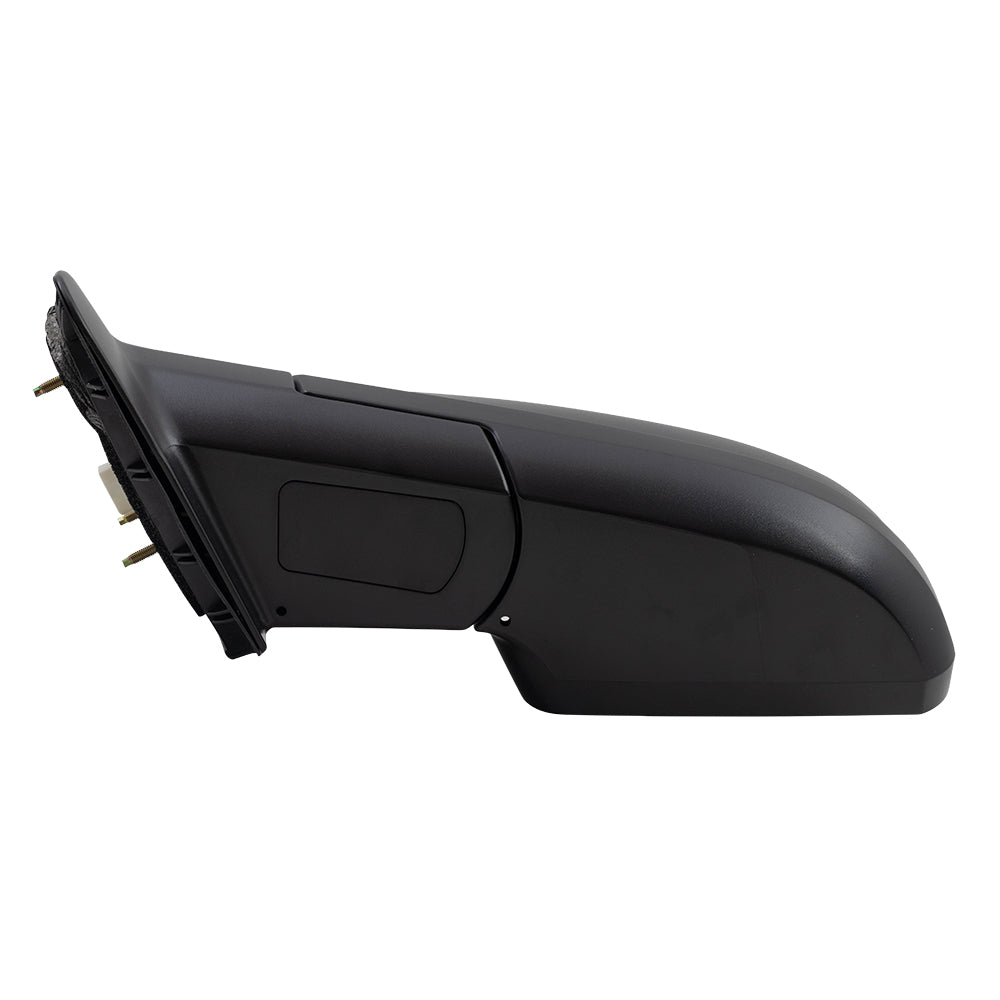 Brock Replacement Drivers Side Heated Blind Spot Detection Manual Folding Power Mirror Compatible with 2014-2019 Tundra 879400C420 87940-0C420