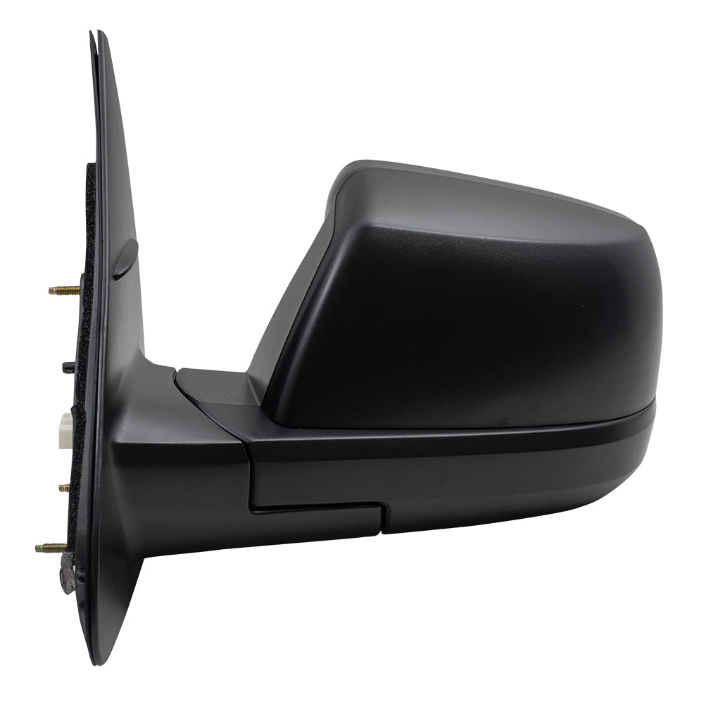 Brock Replacement Drivers Side Heated Blind Spot Detection Manual Folding Power Mirror Compatible with 2014-2019 Tundra 879400C420 87940-0C420