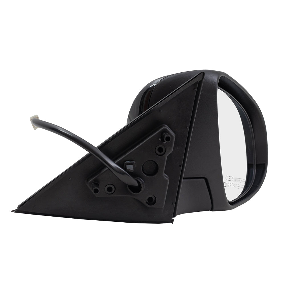Brock Replacement Pair Side Power Mirrors Driver and Passenger Set Heated Blind Spot Detection Compatible with 2013-2014 Camry 8790906434 8790806434