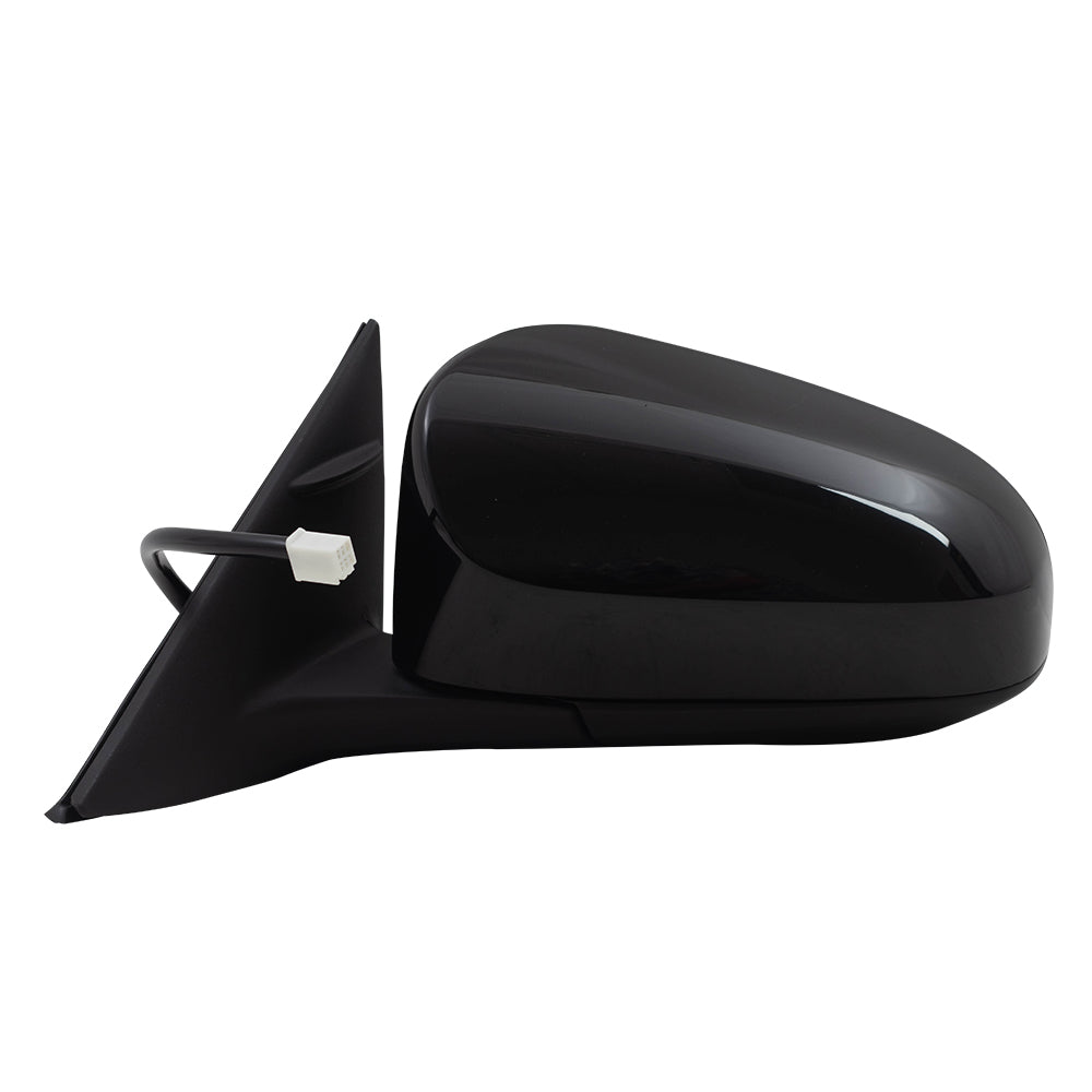 Brock Replacement Power Mirror Drivers Side Heated Blind Spot Detection Compatible with 2013-2014 Camry 8790906434 87909-06434