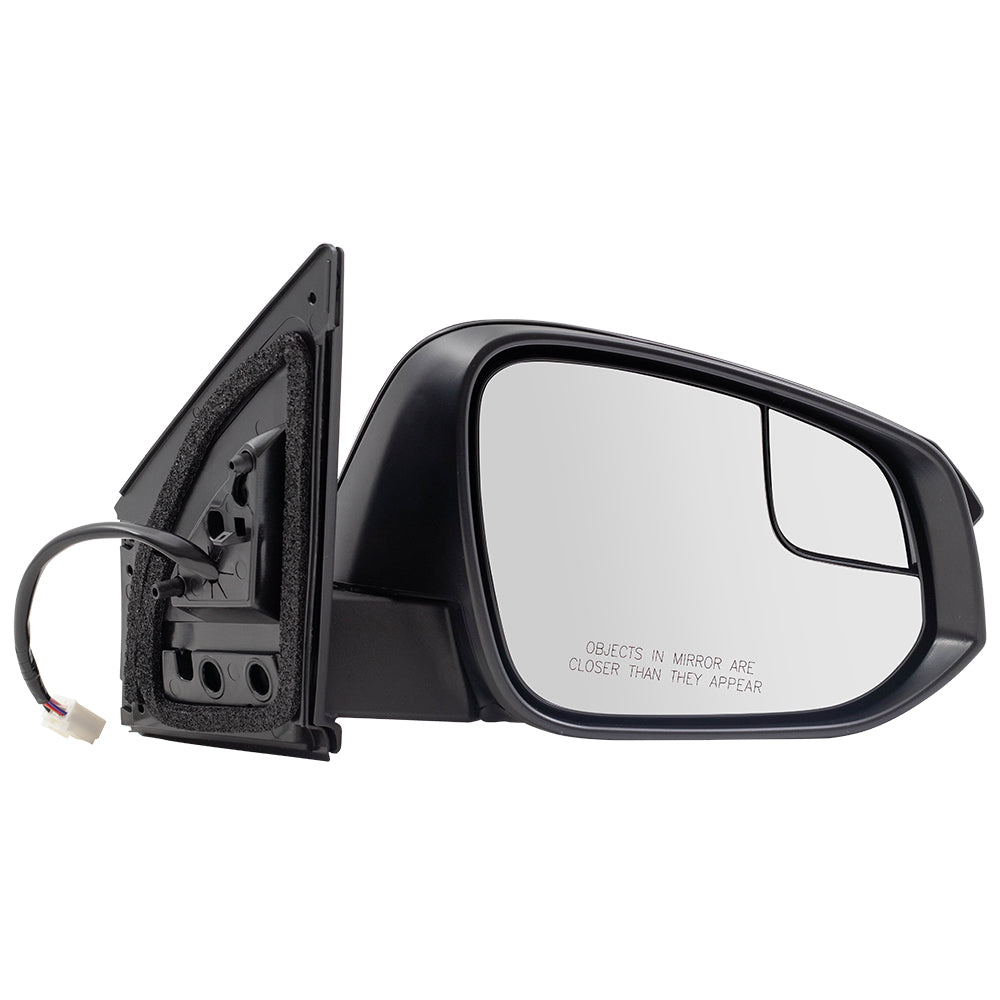 Power Side Door Mirrors Set for 16-18 Toyota RAV4 Heated Signal w/ Spotter Glass
