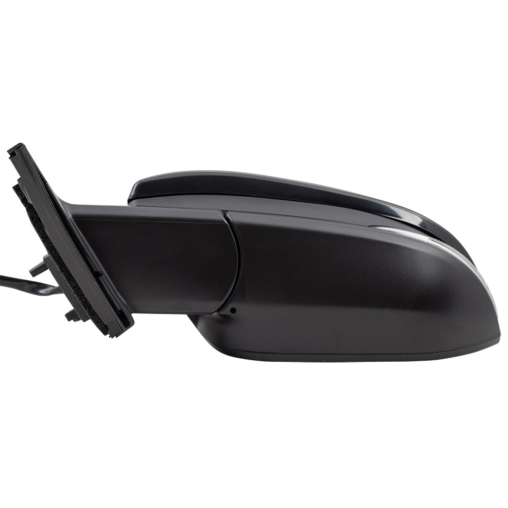 Brock Replacement Power Side View Mirror Driver Heated Signal Spotter Glass Compatible with 16-18 RAV4 879400R220C0 87940-0R220-C0