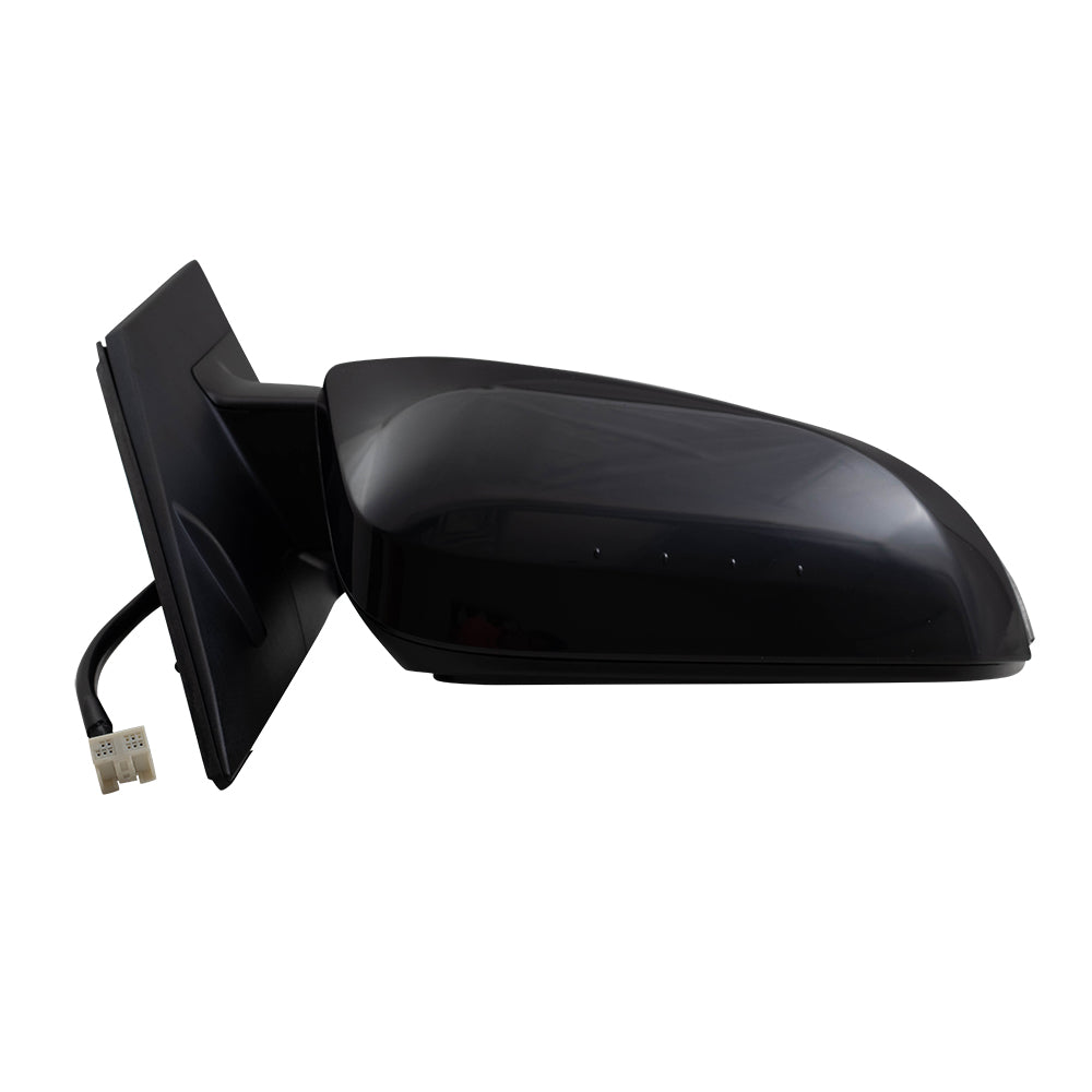 Brock Replacement Pair Power Sde Mirrors Blind Spot Detection Compatible with 13-15 RAV4 87940-0R100-C0 87910-0R090-C0