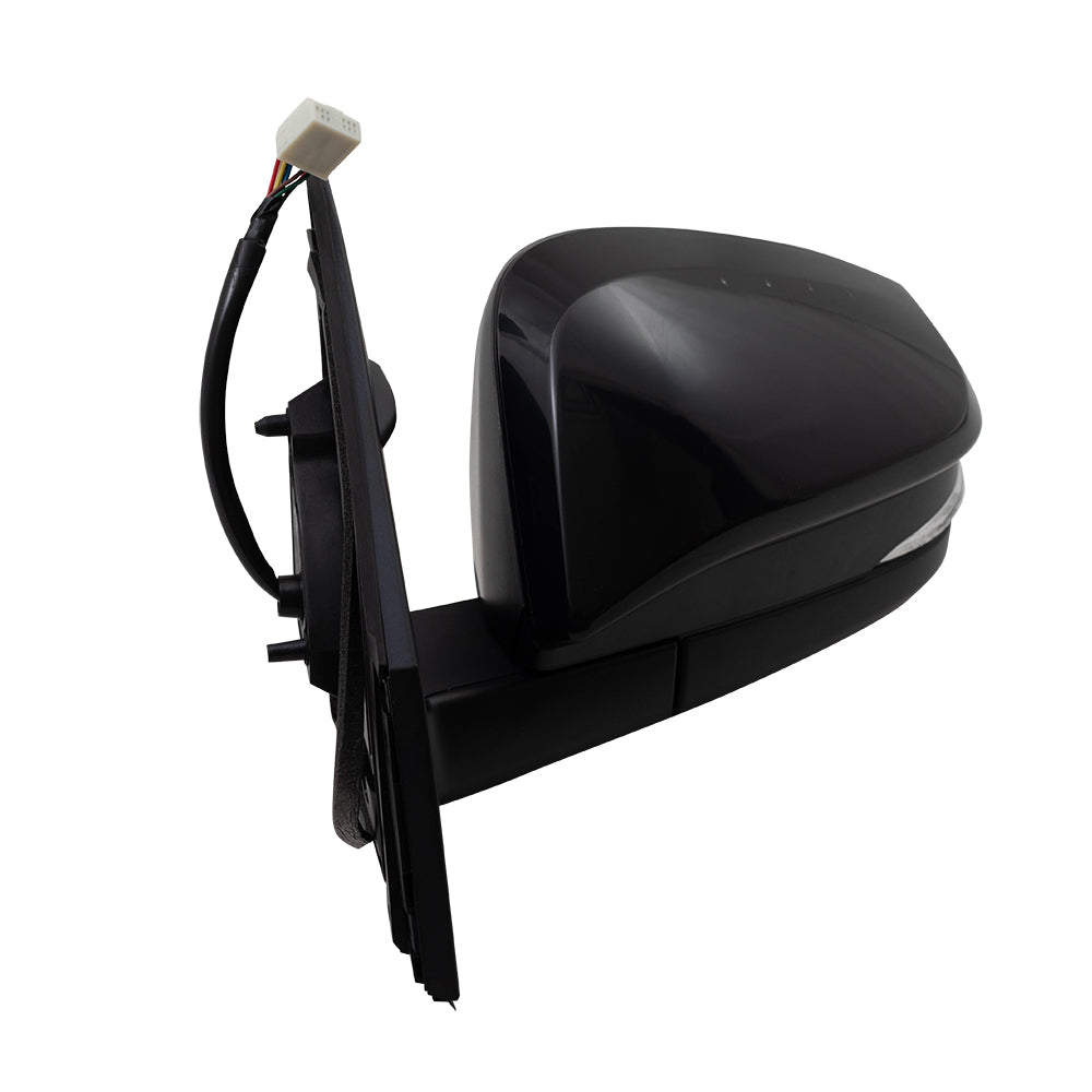 Brock Replacement Driver Power Sde Mirror Blind Spot Detection Compatible with 13-15 RAV4 87940-0R100-C0