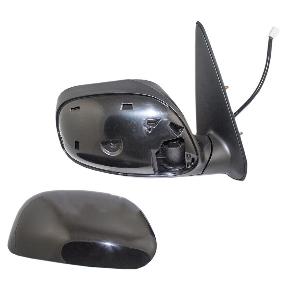 Brock Replacement Passengers Power Side View Mirror Heated Compatible with 2003-2006 Tundra 2001-2007 Sequoia 879100C070C0