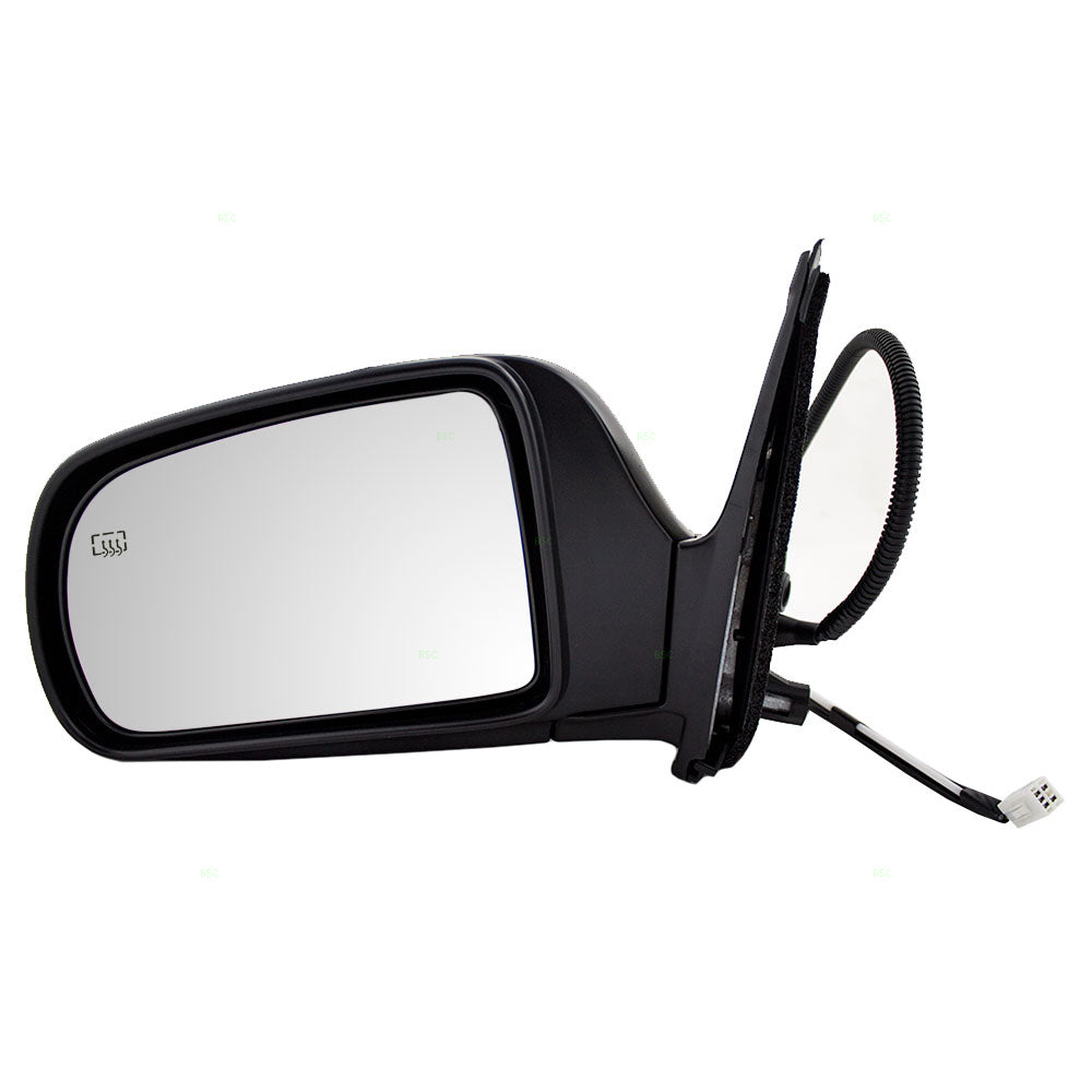 Brock Replacement Drivers Power Side View Mirror Heated Compatible with 1998-2003 Sienna Van 87940-08061