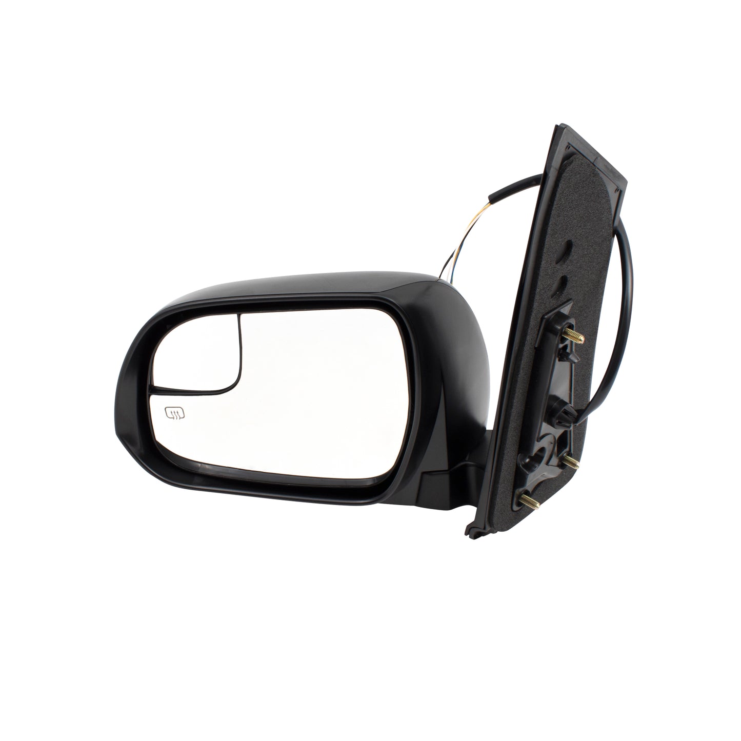 Brock Replacement Drivers Power Side View Mirror Heated Spotter Glass Left Compatible with 15-18 Sienna Van 87940-08150 TO1320339