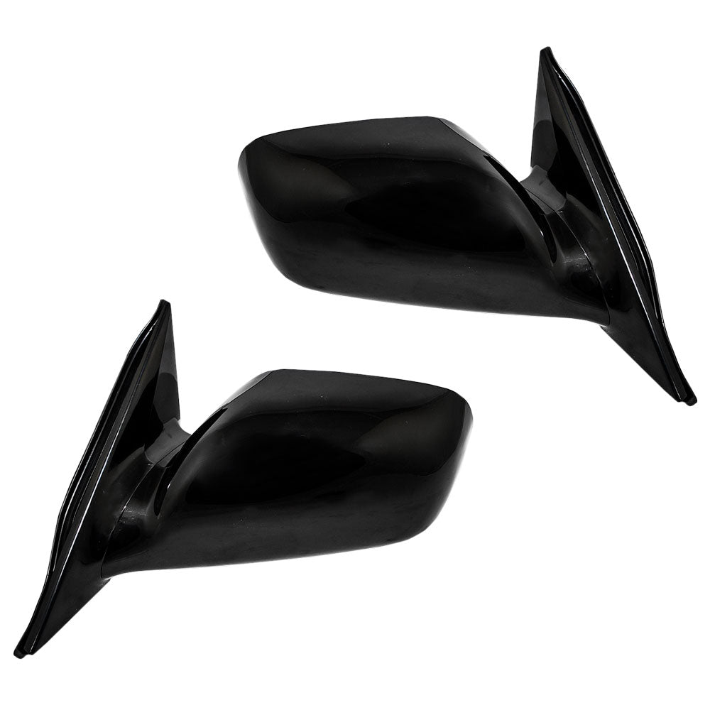Brock Replacement Driver and Passenger Power Side View Mirrors Heated Compatible with 2002-2006 Camry Japan USA 87940AA100C0 87910AA100C0
