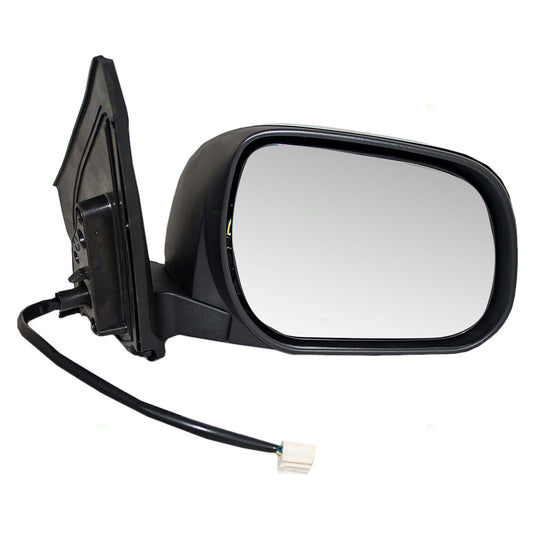 Brock Replacement Passengers Power Side View Mirror Heated Signal Compatible with 2009-2012 RAV4 North America 87908-0R020
