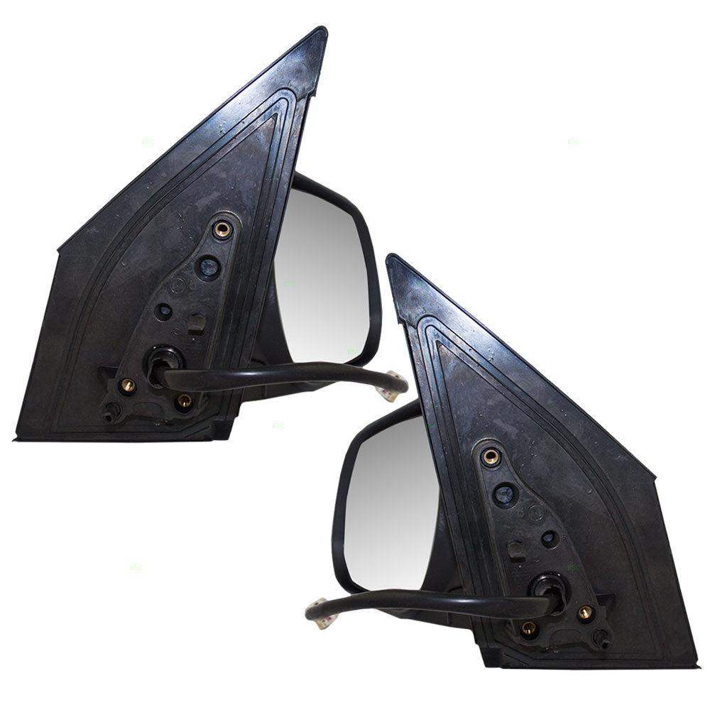 Brock Replacement Driver and Passenger Power Side View Mirrors Heated Signal Compatible with 2009-2012 RAV4 North America 87909-0R020 87908-0R020