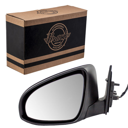Fits Toyota Camry 12-14 Drivers Side View Power Mirror Heated Glass w/ Housing