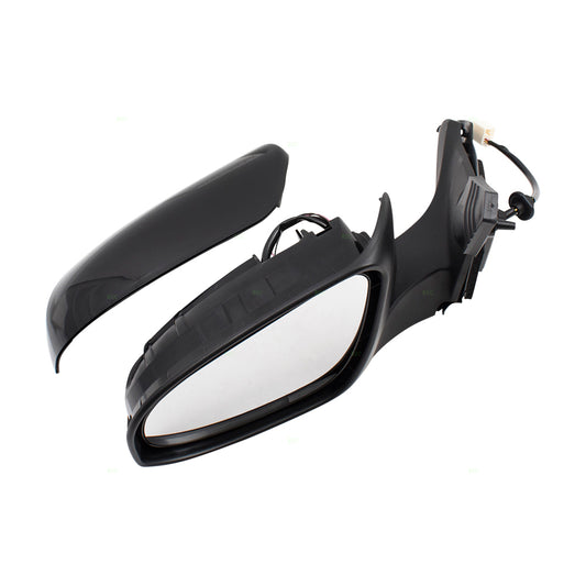 Brock Replacement Drivers Power Side View Mirror Heated Left Compatible with 16-17 Camry & Hybrid 8790606041 8790706020