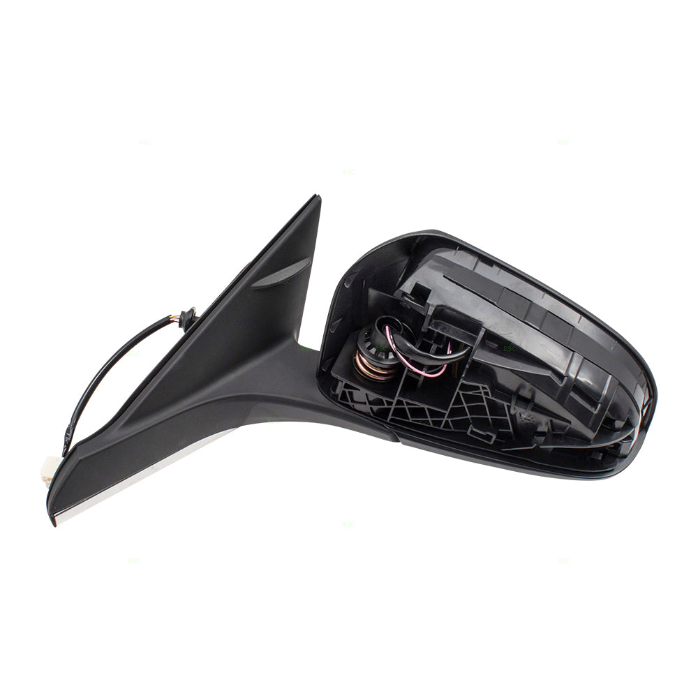 Brock Replacement Pair Set Power Side View Mirrors Heated Left + Right Compatible with 16-17 Camry & Hybrid 8790606041 8790206020