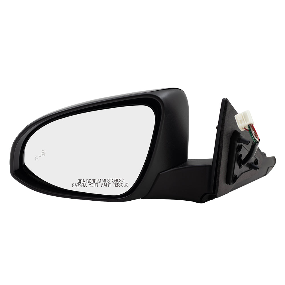 Brock Replacement Driver Power Sde Mirror Compatible with 16-17 Camry