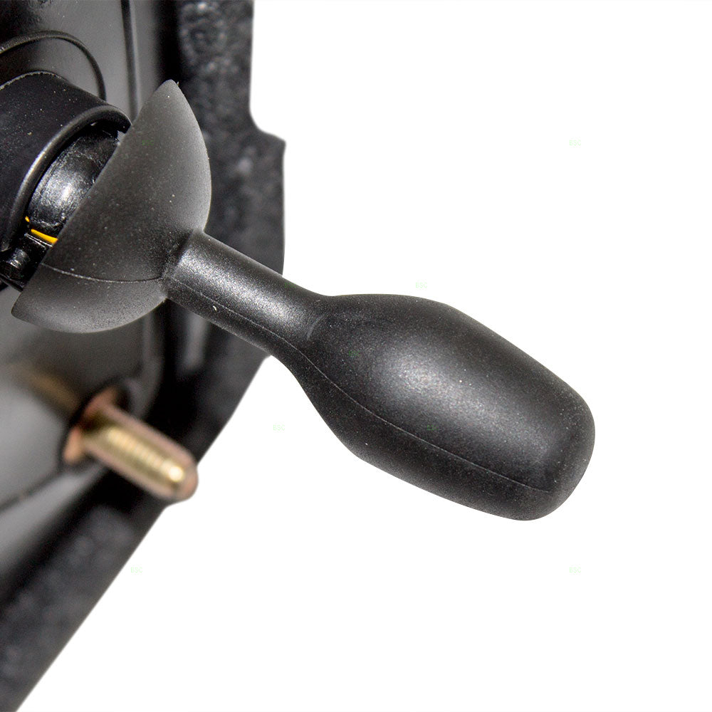 Brock Replacement Driver and Passenger Manual Remote Side View Mirrors Compatible with Yaris Sedan 87940-52780 87910-52800