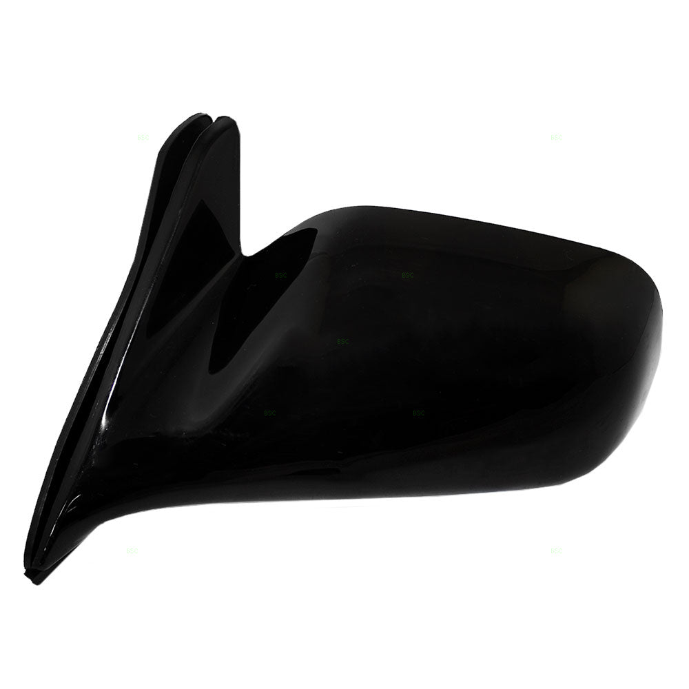 Brock Replacement Drivers Manual Remote Side View Mirror Ready-to-Paint Compatible with 88-92 Corolla 89-90 Prizm 87940-1A320