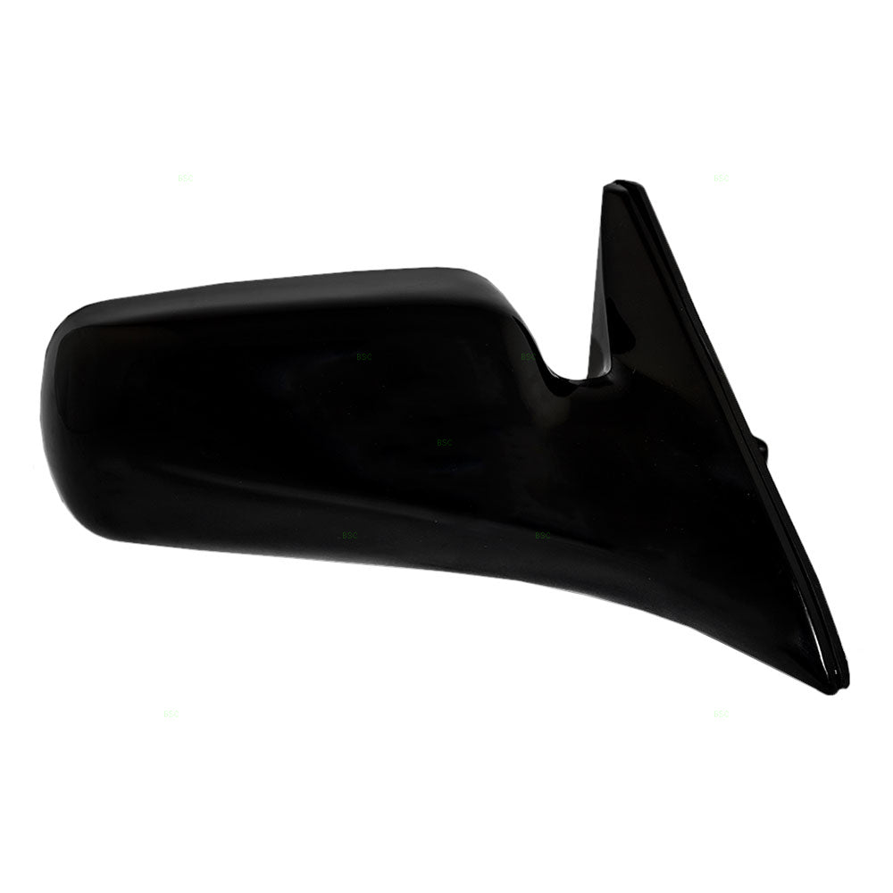 Brock Replacement Passengers Manual Remote Side View Mirror Compatible with 1987-1991 Camry 87910-32250