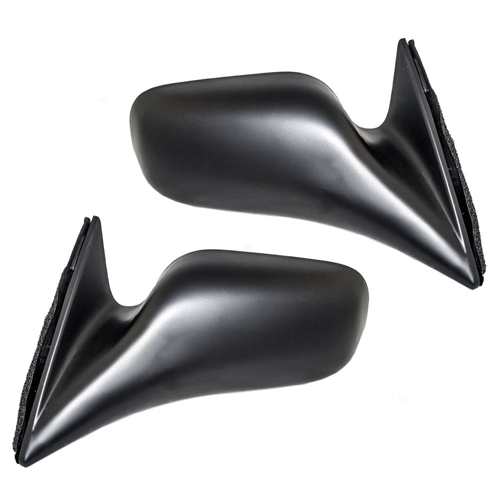 Brock Replacement Set Driver and Passenger Manual Side View Mirrors Compatible with 1992-1996 Camry 87940-06010 87910-06040