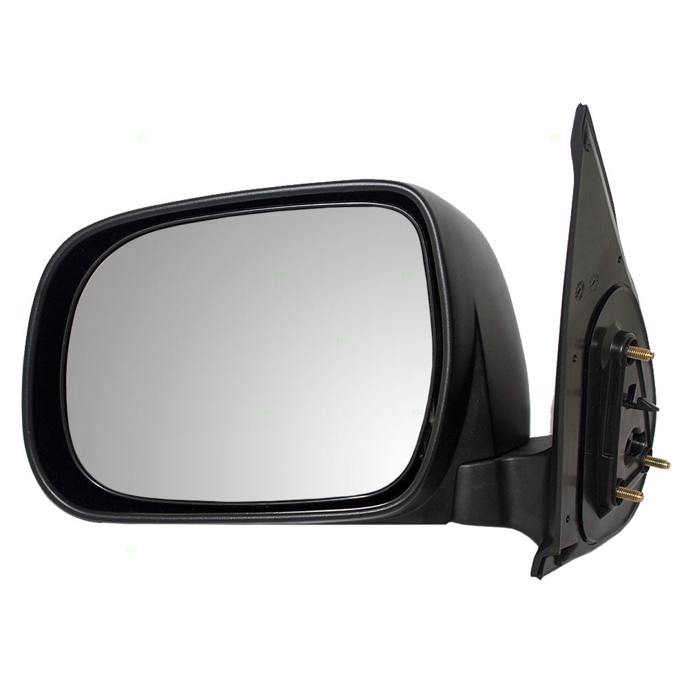 Fits Toyota Tacoma Truck 05-11 Drivers Side View Manual Textured Mirror Assembly